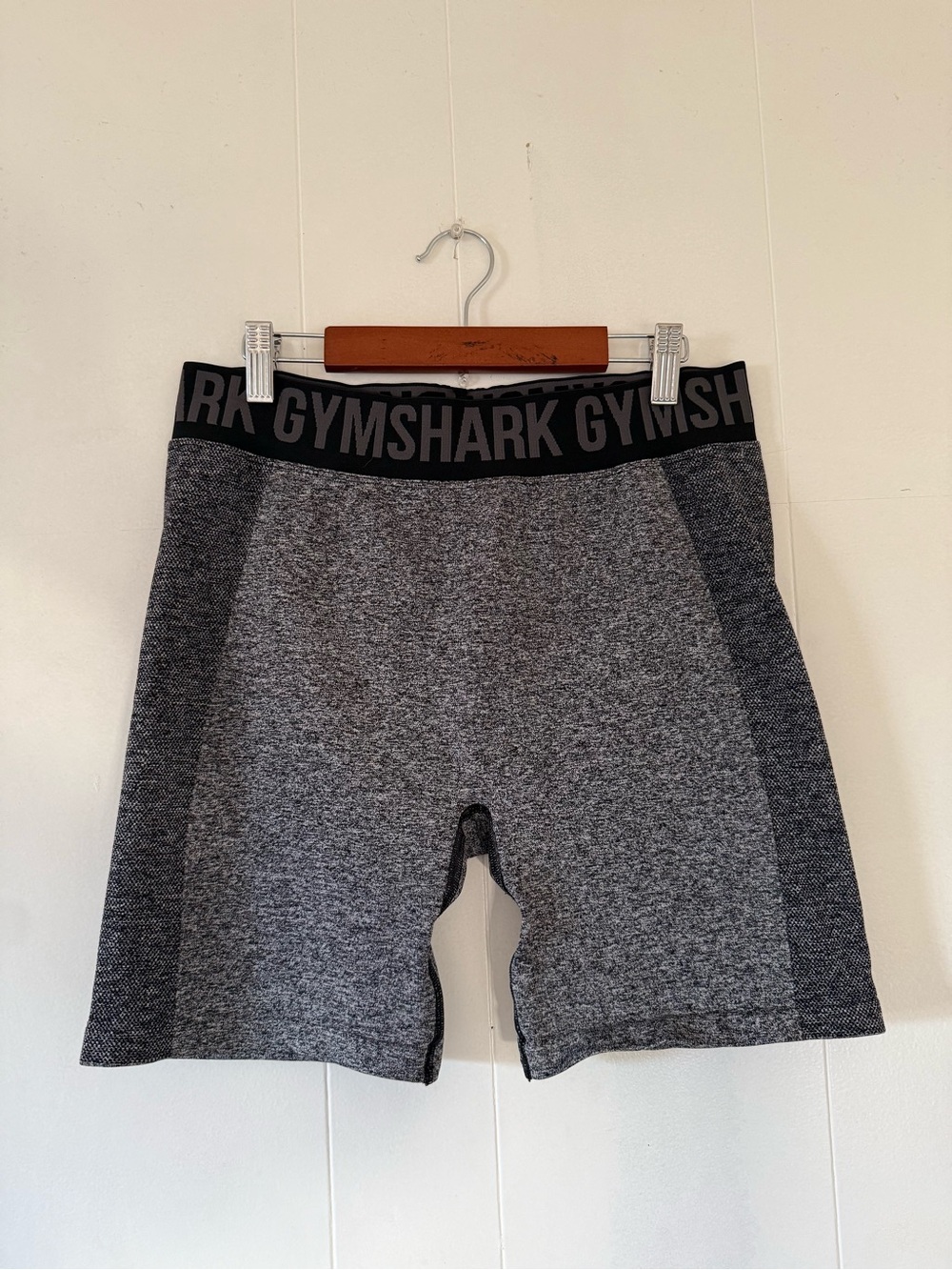 Gymshark White and Black XL Care Tag